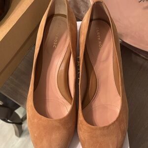 Taryn Rose Women's Brown Suede Loafers